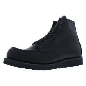 <b>Red</b> Wing Heritage 6 Moc Toe <b>Mens</b> <b>Shoes</b> Size 8.5, Color: Black - Product Image 1