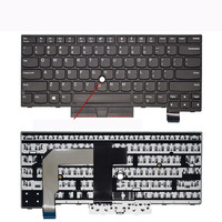 Teclado para Lenovo Thinkpad T470 T480 A475 A485, Teclado para Portátil con Retroiluminación para Portátil Lenovo