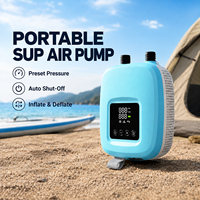 Pompe à air sans fil 20 PSI pour SUP, gonfleur et dégonfleur électrique rechargeable pour planche à pagaie avec affichage numérique pour tente gonflable