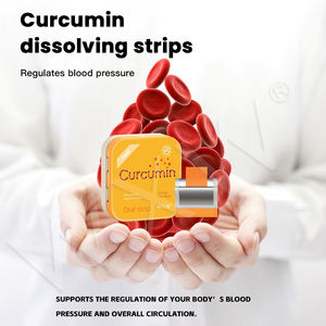 Bandes OEM d'extrait de curcuma Extrait de racine de curcumine biologique Suppléments de soutien des articulations et du cœur Bandes orales de curcumine stimulant l'énergie - Product Image 4