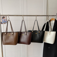 Nouveau Sac à Main en Cuir PU Lisse 2026 pour Femme – Sac Fourre-Tout de Luxe Grande Capacité pour Femme