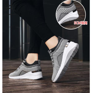 Scarpe Casual alla moda da <span class=keywords><strong>donna</strong></span> scarpe da ginnastica classiche con <span class=keywords><strong>tacco</strong></span> <span class=keywords><strong>alto</strong></span> da passeggio scarpe da ginnastica da corsa - Product Image 6