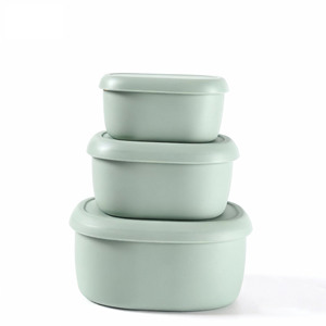 Contenitore per Alimenti in Silicone per Frigorifero con Coperchio, Salva Freschezza per Cibi e Frutta - Product Image 5