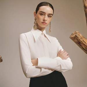 Meilleur Prix Charme Collection d'Automne Chemisier Opale Élégant pour Femmes Fabriqué au Vietnam Services ODM Tissu Tricoté Ajusté - Product Image 2