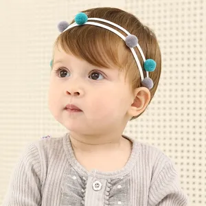 Bambini fascia del fiore dei bambini bow hairband Fascia Dei Capelli del bambino Accessori