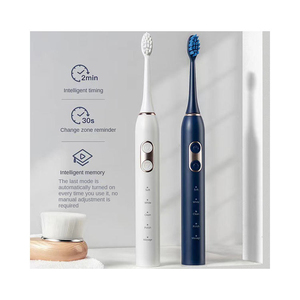 Newly Designed Multi Speed Regulation USB Charging IPX 7 Waterproof Blue <b>Light</b> Whitening Sonic Electric Toothbrush - Product Image 3