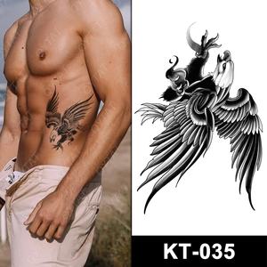 2025 venta al por mayor realista transferencia de agua cuerpo Tribal <span class=keywords><strong>brazo</strong></span> pegatina falso temporal hombres tatuaje/tatuaje - Product Image 5