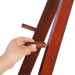 Giá vẽ hình tam giác bằng gỗ màu đen, bền chắc, chất lượng cao cấp, thủ công, tùy chỉnh hình dạng, 122cm - Product Image 6