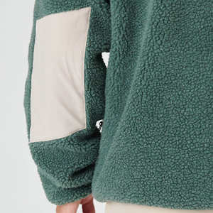 Fabricante de <span class=keywords><strong>ropa</strong></span> Sudaderas con capucha de lana en blanco 500 Gsm Sudaderas con capucha de cuello redondo unisex de invierno de peso pesado - Product Image 5