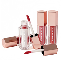 Gloss à lèvres liquide miroir brillant multi-couleurs avec logo personnalisé, marque privée, imperméable, longue durée, hydratant, végétalien