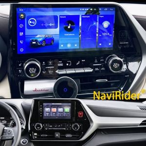 Radio para Auto con Android 13 para CROWN KLUGER TOYOTA Highlander 2021 2022, Reproductor Multimedia, GPS, Carplay, Autoradio, Unidad Principal Estéreo, Navegador - Product Image 1