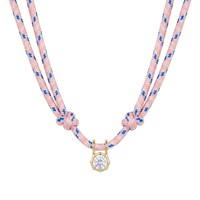 Collier tendance européen et américain, coloré, à double brin, en cuivre électroplaqué, avec zircon géométrique, nouvelle arrivée transfrontalière