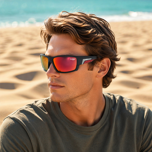 Wholesale Custom Logo Polarized Sunglasses Real TAC Polarized Lens UV400 Anti Glare Driving Outdoor Eyewear for Men Women