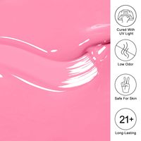 Vernis à ongles en gel KUDAN, non toxique, longue durée, formule de luxe, vernis à ongles en gel couleur bonbon, durcissement LED, vernis à ongles en gel UV