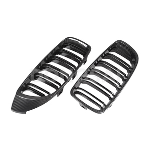 <span class=keywords><strong>4</strong></span> <span class=keywords><strong>serie</strong></span> F32 Coupe F33 convertibile F36 Gran coupé doppia dogana prereg in fibra di carbonio griglia anteriore 2014-2020 - Product Image 1
