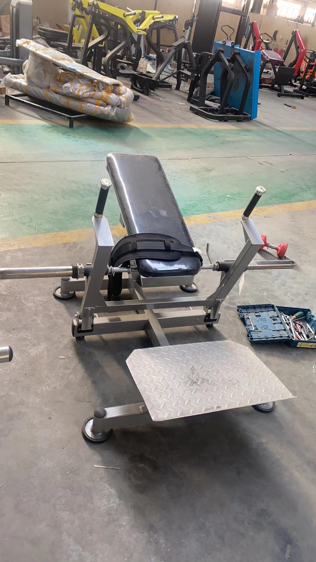 ヒップグルートドライブマシン商用ジム機器/ボディービルヒップス