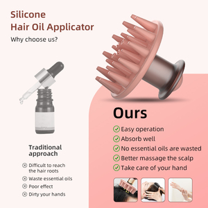Latest Hair Care Tool Massage Comb Hair Essence Liquid Distributor Hair Oil Applicator <b>Brush</b> Scalp Massage <b>Brush</b> for Hair Growth - Product Image 6