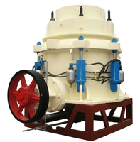 Concasseur à cône hydraulique multicylindre série HPT, moteur à engrenages AC, alimentation 330 mm, 50-1200 TPH, machine de concassage haute efficacité