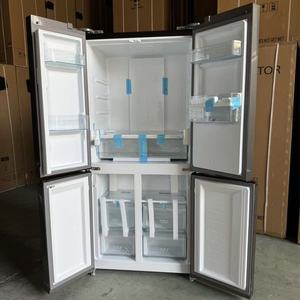 Réfrigérateur intelligent à <span class=keywords><strong>portes</strong></span> françaises côte à côte de 591 litres avec distributeur d'eau, refroidissement par air, pour usage domestique et commercial - Product Image 3