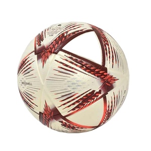 Ballon de football léger avec logo personnalisé professionnel Taille officielle 4 5 Cuir PU PVC cousu à la machine - Product Image 1