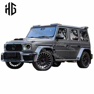 Matériaux PP Grille de pare-chocs avant Kit de carrosserie d'assemblage de lèvre de pare-chocs arrière pour Mercedes Benz Classe <span class=keywords><strong>G</strong></span> W465 G800 W464 G63 Kit de carrosserie en PP - Product Image 2