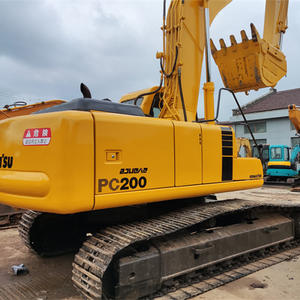 Excavadora Komatsu PC200 usada en buen estado, excavadora de cadenas Komatsu PC220 usada original japonesa. - Product Image 6