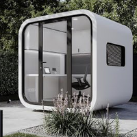 Capsule maison espace commercial dirigeable pod pod house préfabriqué