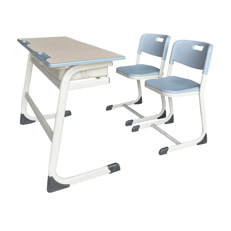 Индивидуальные столы для средней школы, стулья из одного металла, МДФ, настольные и стулья, оборудование для школьной мебели, поставщики, производитель