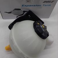 DOLZ Réservoir d'expansion et de trop-plein de liquide de refroidissement avec couvercle 17137609469 & 17137642158 pour BMW Car Engine Cooling System Accessory Sensor