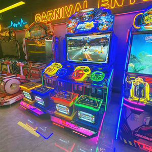 Máquina de Juego Arcade de Carreras Interactiva para 4 Jugadores, Juego de Conducción Interior para Niños para Parques de Aventuras - Product Image 2