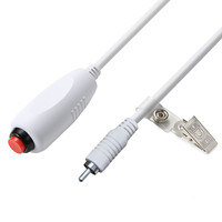 Cable de llamada de enfermera caliente, sistema médico, Cable RCA, estación de cable de botón, Cable de llamada de repuesto Universal con Clip de sábana de cama de 3m
