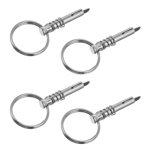 Resorte de Liberación Rápida Desmontable de Acero Inoxidable para Bimini Marino de 6 mm, Accesorios de Herraje para Kayak, Yate y Barco - Product Image 2