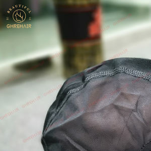 Ghrehair — perruque respirante, bonnet en maille, couleur noire, pour la fabrication de perruques, usb, offre spéciale - Product Image 4
