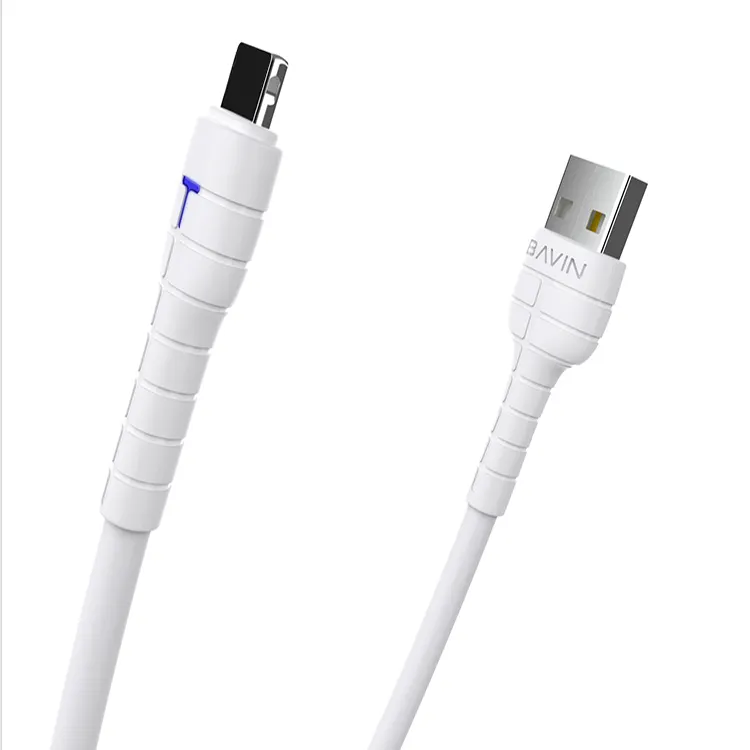 BAVIN 2.4A Быстрая зарядка USB Micro Type- c порт сотового телефона кабель для передачи данных CB177