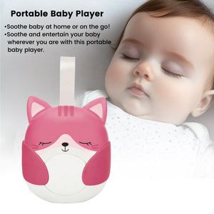 Konig Kids Cure Fox Beruhigt Musik-Player Tier Wiegenlied Tragbares Baby Schnuller Kunststoff Unisex New Baby Toys - Product Image 3