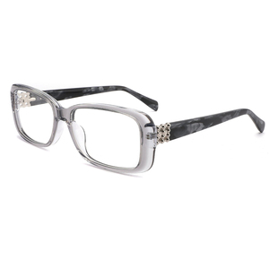 Gran oferta, gafas cuadradas para hombre y mujer, gafas para hombre, monturas ópticas de acetato para hombre - Product Image 6