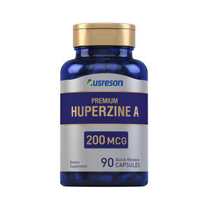 Cápsulas de Huperzina A OEM ASAP, Suplemento Orgánico Vegano para la Salud del Adulto, Apoyo Cerebral y Memoria, Productos de Belleza - Product Image 1