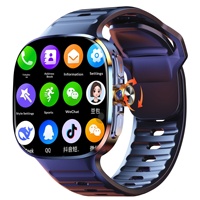 Reloj Inteligente M99 con Tarjeta SIM 5G, Versión Global, Correa de Silicona, Pantalla Táctil AMOLED, Carga Inalámbrica, Medición de Presión Arterial, Doble SIM