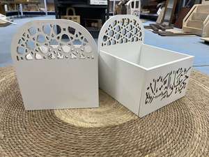 イスラム教の木製祈りスタンド木棚付きイスラム教徒の祈りマット主催者塗装装飾と壁掛け - Product Image 5