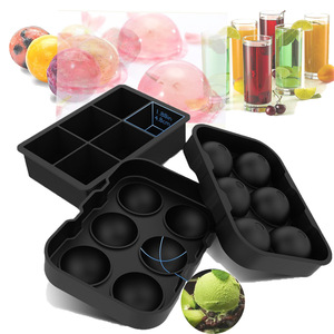 Boule De Glace De Silicone Glaçon Modèle Plateau pour Whisky Moule de Boule De Glace De Silicone - Product Image 1