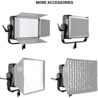 GVM Official YU300R RGB Studio Soft light LED Panel Professional Video Light
