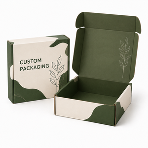 Cajas de Envío Ecológicas Personalizadas al por Mayor, Cajas de Cartón Corrugado Impresas con Diseño Personalizado, Caja Tipo Avión para Souvenirs - Product Image 3