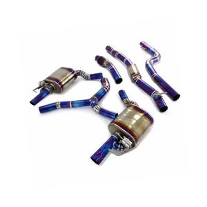 Système d'échappement sport MPER Performance Catback pour <span class=keywords><strong>Mercedes</strong></span> E300 <span class=keywords><strong>E200</strong></span> W213 2.0T, titane léger, son agressif, fixation par boulons. - Product Image 3