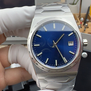 Reloj Mecánico de Negocios para Hombre, Estilo Vintage Old Money, Disco Azul Conmemorativo 4200, Ultrafino, con Luz Nocturna - Product Image 1