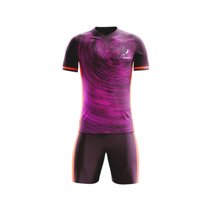 Uniforme de Fútbol Personalizado Ligero, Transpirable y Ecológico, 100% Poliéster, de Secado Rápido y Antibacteriano para Hombre, Alta Calidad OEM - Product Image 6
