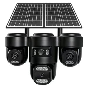 กล้อง PTZ พลังงานแสงอาทิตย์ 16MP กล้องวงจรปิดพลังงานแสงอาทิตย์กลางแจ้ง 20MP กล้องสามตา 4G กล้อง PTZ พลังงานแสงอาทิตย์แบบปิด - Product Image 4