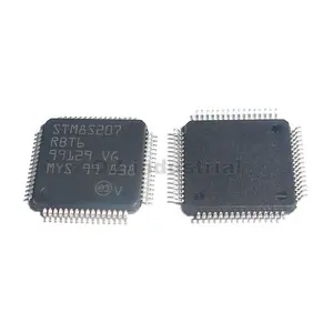 QZ Original IC MCU 8BIT 128KB FLASH LQFP64 Mikro controller IC STM8S207 STM8S207RBT6