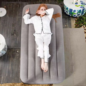 Colchón de aire exterior portátil simple y grande, almohadilla inflable plegable individual de tamaño King para parque de hospital en casa - Product Image 3