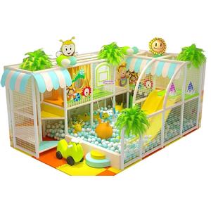 Centre de jeu intérieur commercial Thème interactif de la jungle Équipement de terrain de jeu doux intérieur - Product Image 1