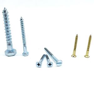 थोक कोच स्क्रू लैग बोल्ट फर्नीचर के लिए कार्बन स्टील जस्ता प्लेटेड लकड़ी स्क्रू - Product Image 5